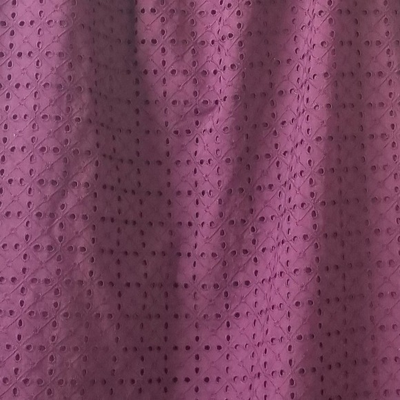 NEW! ANN TAYLOR FACTORY Eyelet Dress Large. - Picture 4 of 8